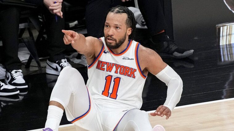 nba-investigating-courtside-fans-who-allegedly-directed-profane-‘flopping’-remarks-at-jalen-brunson:-report