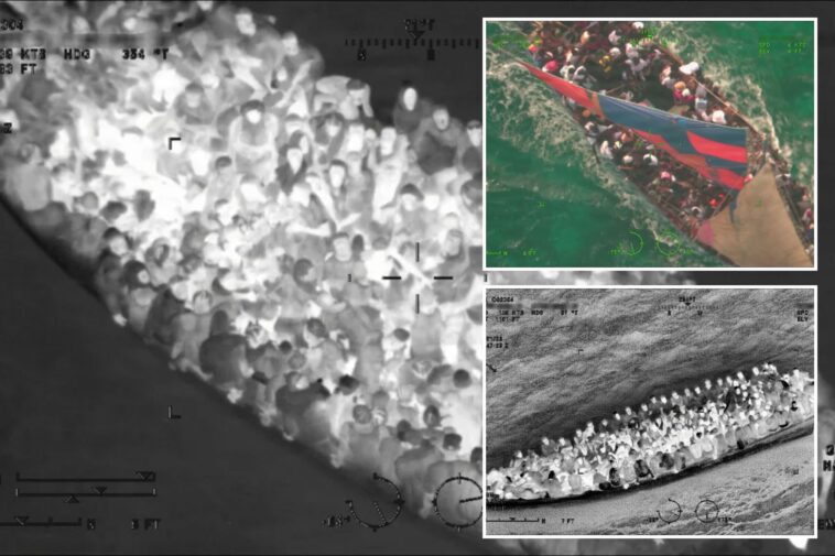 wild-coast-guard-photo-shows-240-illegal-migrants-packed-onto-tiny,-sinking-boat