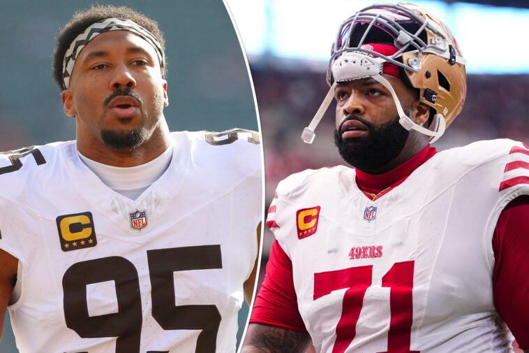 trent-williams-didn’t-mince-words-about-rams’-earth-shattering-myles-garrett-trade