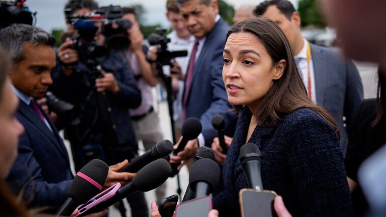 aoc-dodges-questions-on-abuse-allegations,-nazi-tattoo-claims-rocking-platner’s-campaign