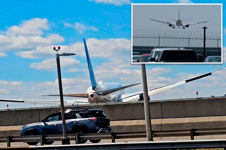 copilot-of-united-airlines-jet-that-hit-light-pole-at-newark-airport-realized-too-late-plane-was-low:-report