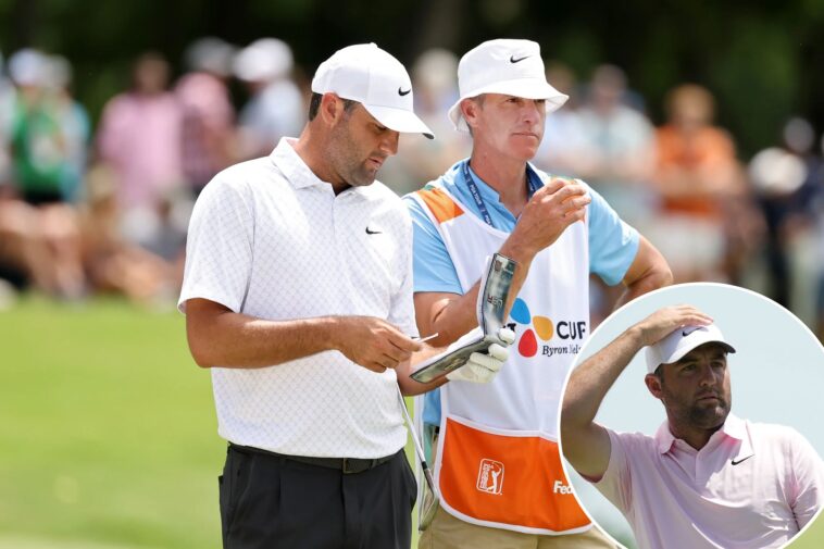 scottie-scheffler-caught-fuming-at-caddie-after-hitting-ball-in-the-water-at-memorial
