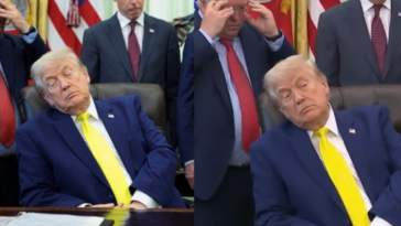(video)-dems-falsely-claim-trump-“fell-asleep-multiple-times-in-the-oval-office”-yesterday-and-call-for-25th-amendment-–-white-house-responds-to-“dumbass-mouth-breathers”