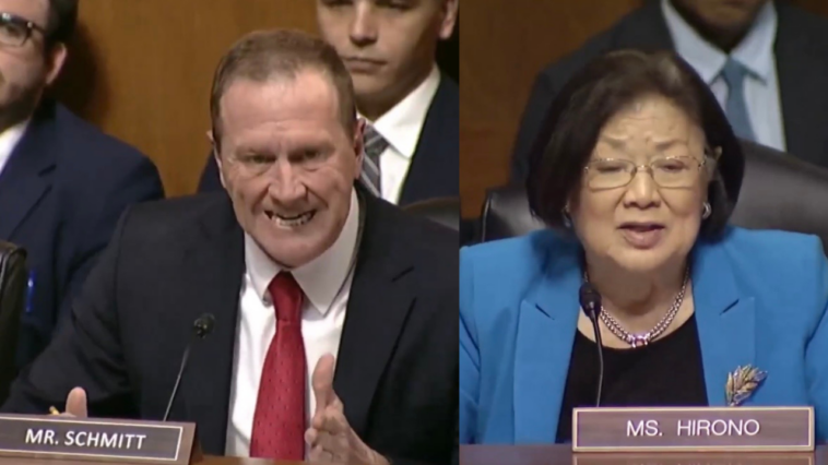 fireworks!-“you’re-damn-right-we’re-deporting-you”-–-sen-eric-schmitt-goes-off-on-dem-mazie-hirono-after-she-argues-fraudsters,-murderers,-and-terrorists-shouldn’t-be-denaturalized-(video)