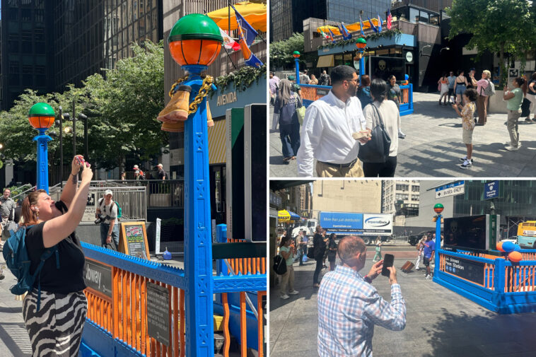 knicks-themed-nyc-subway-entrance-becomes-latest-viral-tribute-during-team’s-nba-finals-run