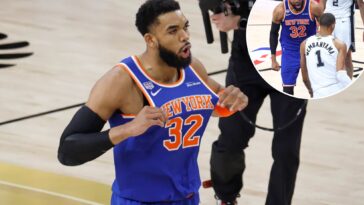 karl-anthony-towns-helps-lead-knicks-to-critical-game-2-win-—-even-if-one-thing-slowed-him-down