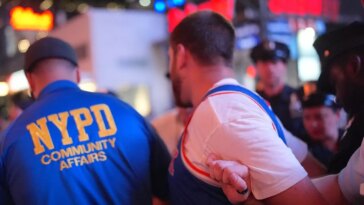 numerous-knicks-fans-arrested,-cop-injured-during-game-2-nba-finals-celebration-near-msg