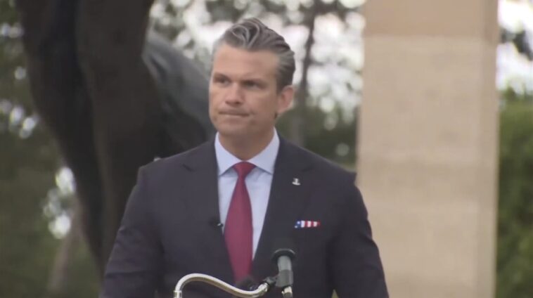 watch:-pete-hegseth-calls-out-globalist-european-leaders-for-allowing-third-world-invasion-in-d-day-address,-says-beaches-in-europe-“stormed”-by-“dangerous-ideologies”