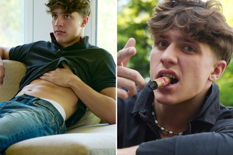 justin-trudeau’s-18-year-old-son-makes-modeling-debut-in-raunchy-ad-campaign