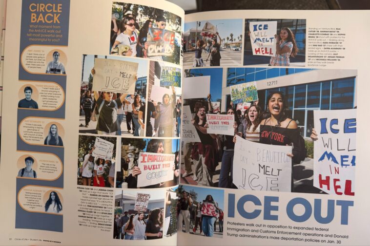 elite-la-school-celebrates-anti-ice-student-walkout-in-yearbook-spread
