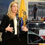 nj-gov.-mikie-sherrill-‘cowers-in-corner’-with-delaney-hall-migrant-detention-center-under-siege,-critics-say