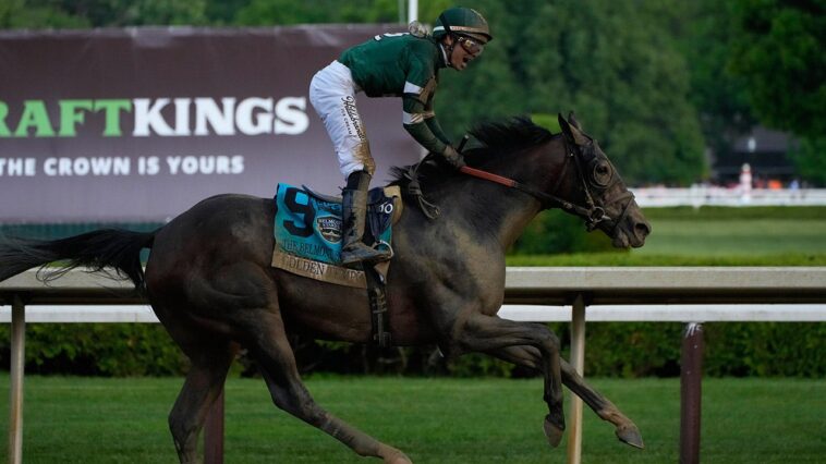 golden-tempo,-2026-kentucky-derby-winner,-takes-home-158th-belmont-stakes