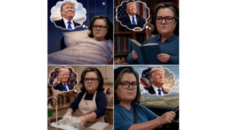 “she(?)-is-obsessed”-–-trump-trolls-rosie-o’donnell-with-brutal-meme-after-she-loses-it-over-him-saying-“dumocrat”-(video)