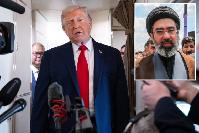 trump-calls-younger-khamenei-‘more-rational,’-threatens-to-take-iran’s-uranium-by-force:-‘not-an-endless-war’