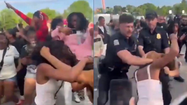 watch:-violent-teen-takeover,-brawls-shut-down-church-fundraiser-in-columbus,-ohio-–-11-arrested-for-fighting,-theft,-and-vandalism