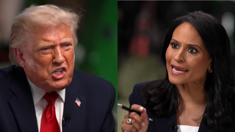 watch:-“look-at-the-tapes!-they-were-ushered-into-a-building”-–-trump-goes-off-on-kristen-welker-for-attacking-j6-patriots-and-weaponization-fund-before-storming-out-of-heated-interview-(video)
