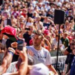 liberal-protestor-re-enacts-charlie-kirk’s-murder-outside-of-tpusa-event