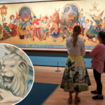 nyc’s-miraculously-saved-‘alice-in-wonderland’-hospital-mural-goes-on-public-display-for-first-time