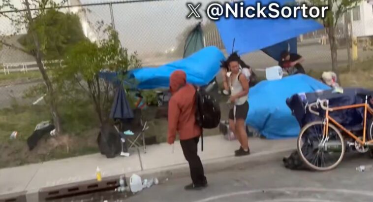severe-windstorm-moves-through-antifa-camp-outside-newark-ice-detention-center,-sends-rioters-scrambling-for-cover-(video)