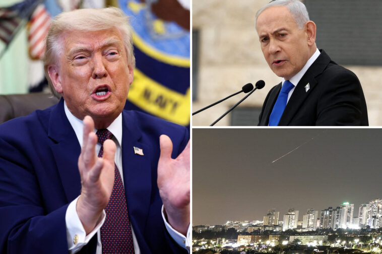 trump-tells-the-post-‘things-are-going-well’-after-iran-bombs-israel-–-advises-netanyahu-not-to-hit-back