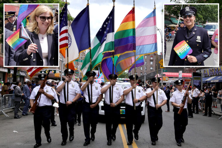 nypd-commish-walks-with-armed-gay-cops-in-queens-pride-parade,-rips-manhattan-organizers-for-barring-them:-‘slap-in-the-face’