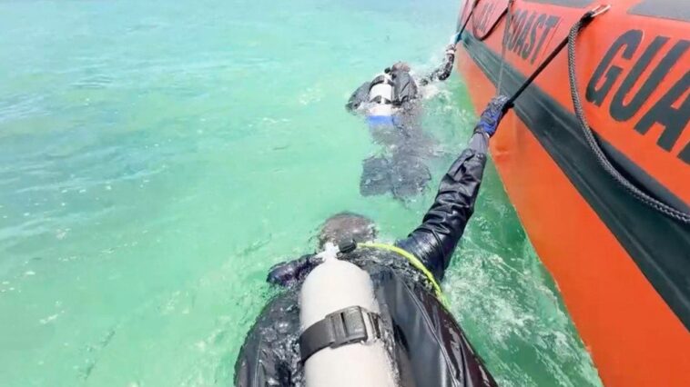new-video-shows-coast-guard’s-bahamas-hunt-as-team-dives-into-forensics-exam-of-seized-lynette-hooker-dinghy