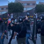 j6er-doused-with-gasoline,-violently-assaulted-by-masked-antifa-mob-at-los-angeles-anti-ice-protest-(video)