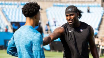 panthers’-bryce-young,-xavier-legette-spend-offseason-weekend-riding-horses-and-ripping-atvs