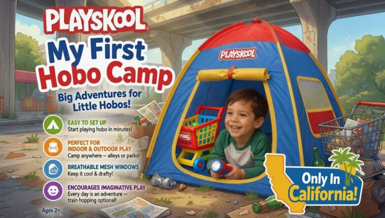 playskool-introduces-‘my-first-hobo-camp’-for-california-children