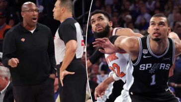 knicks-coach-mike-brown-fumes-at-refs-over-free-throw-disparity-after-game-3-loss-to-spurs