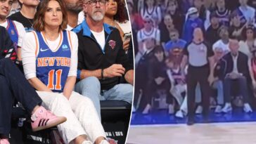 ‘law-&-order:-svu’-star-mariska-hargitay’s-expensive-knicks-celebrity-row-seat-blocked-by-ref