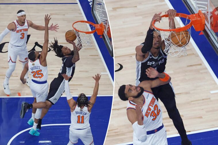 victor-wembanyama,-spurs-punish-knicks-in-paint-as-key-finals-advantages-dry-up