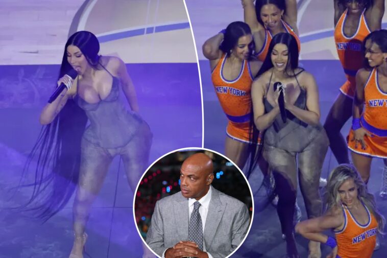 charles-barkley,-‘inside-the-nba’-crew-drool-over-cardi-b-during-halftime-of-game-3