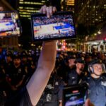 videos:-mamdani’s-knicks-party-descends-into-violence,-pandemonium-with-cops-forced-to-use-pepper-spray-to-restore-order