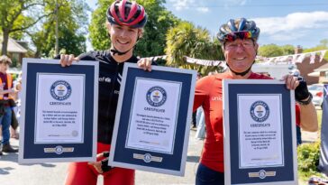 father-and-son-break-three-world-records-with-‘incredible’-18,000-mile-cycling-journey