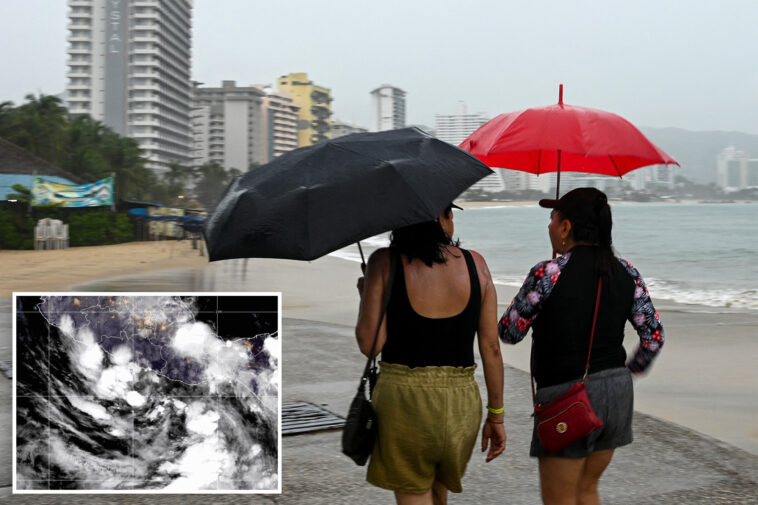 tropical-depression-boris,-tropical-storm-cristina-bringing-flooding-rain-to-mexico,-central-america