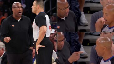 knicks-coach-mike-brown-has-curious-interaction-with-referee-before-foul-rant