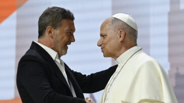 antonio-banderas-to-pope-leo:-church-has-been-the-‘greatest-producer-of-art’-in-history