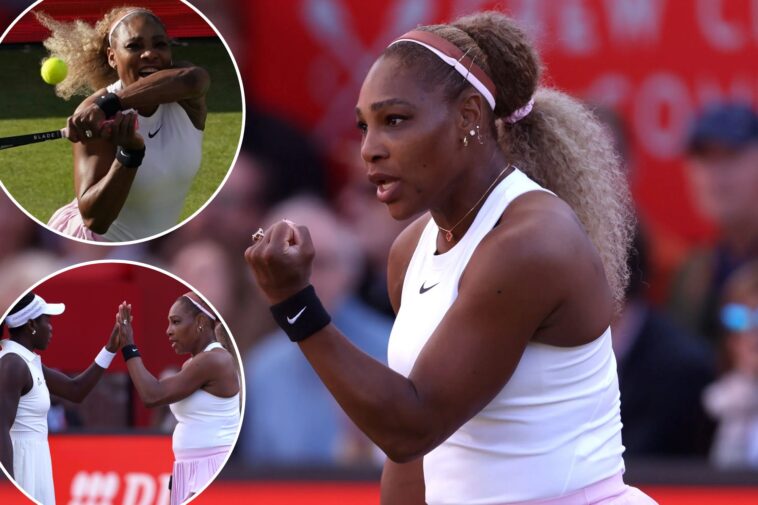 serena-williams-victorious-in-tennis-return-at-queen’s-club-with-‘decent’-performance