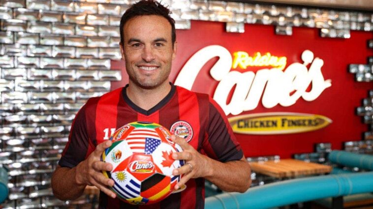 usmnt-legend-landon-donovan-talks-world-cup,-american-soccer’s-influence-overseas-during-raising-cane’s-shift