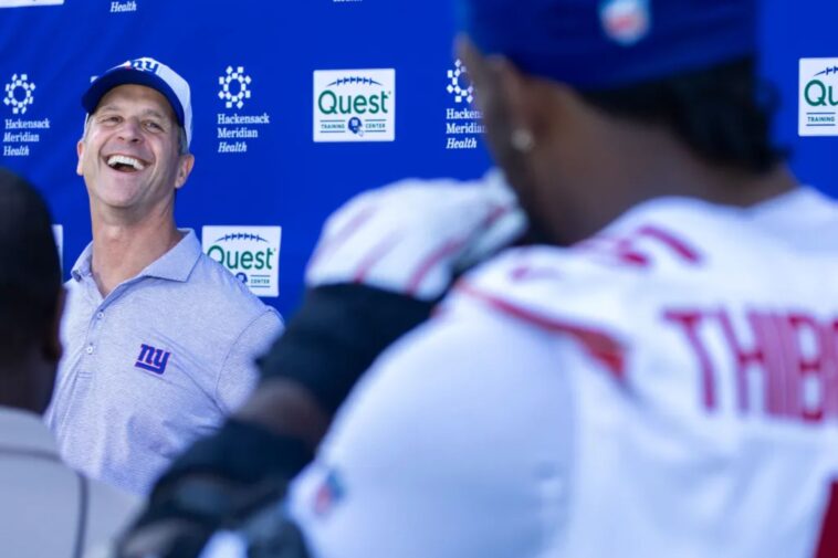 kayvon-thibodeaux-has-some-fun-with-john-harbaugh-during-giants-press-conference