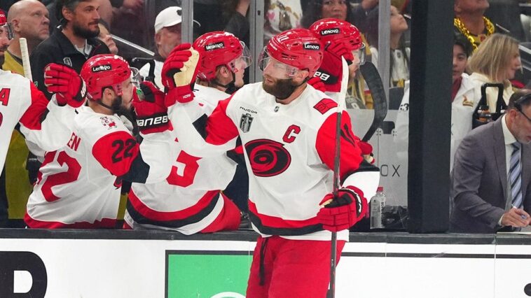 jordan-staal’s-two-goal-night-lifts-hurricanes-past-golden-knights,-evening-stanley-cup-final-series