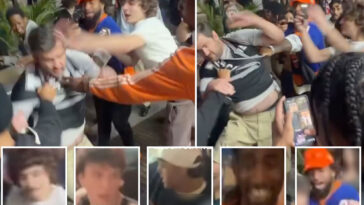 nypd-searching-for-several-hooligans-who-attacked-spurs-fan-and-snatched-his-jersey-after-game-3-mayhem