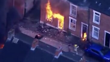 northern-ireland-erupts-after-sudanese-asylum-seeker-charged-in-brutal-stabbing-—-migrant-houses-torched-as-angry-crowds-take-over-belfast-(video)