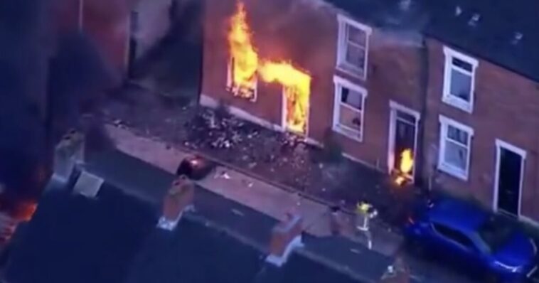 northern-ireland-erupts-after-sudanese-asylum-seeker-charged-in-brutal-stabbing-—-migrant-houses-torched-as-angry-crowds-take-over-belfast-(video)
