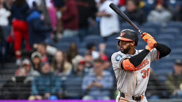 orioles’-leody-taveras-suffers-most-embarrassing-strikeout-of-the-pitch-clock-era-against-his-former-team