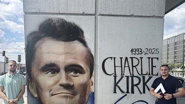 ‘charlie-kirkovich’:-serbians-honor-assassinated-conservative-leader-with-belgrade-street-art-murals