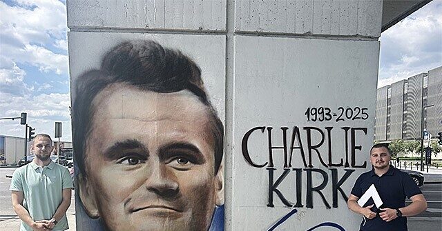 ‘charlie-kirkovich’:-serbians-honor-assassinated-conservative-leader-with-belgrade-street-art-murals