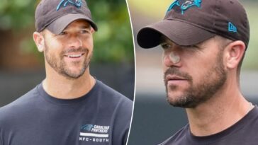 panthers-coach-dave-canales-has-skin-cancer-removed-from-nose-two-months-after-screening