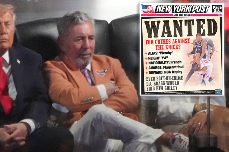 knicks-owner-james-dolan-sides-with-the-post-on-nba’s-victor-wembanyama-foul-fiasco